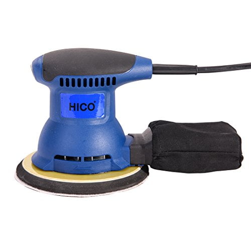 HICO HET205A 6-Inch Electric Orbit Sander Random Handheld Drywall with Palm S...